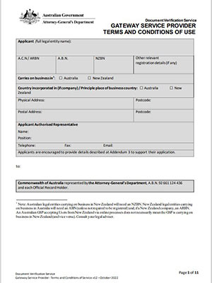 thumbnail image for Gateway Service Provider Terms and Conditions Agreement